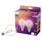 Philips Philips G25 E26 (Medium) LED Bulb Soft White 60 Watt Equivalence 2 pk 564906 - alternate 1